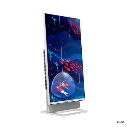 PC all-in-one Lenovo Yoga AIO 7 27APH8, Procesor AMD Ryzen™ 7 8845HS up to 5.10GHz, 27" FHD (1920x1080) IPS anti-glare 350 nits, RAM 32GB(1x32GB) 6400 LPDDR5x, 1TB SSD M.2 PCIe NVMe, nVidia GeForce RTX 4050 6GB, culoare Cloud Grey, FreeDOS