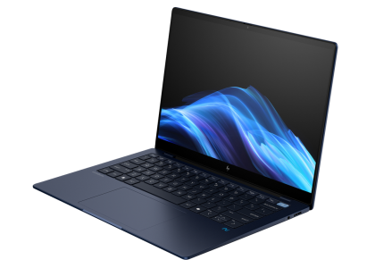 Laptop HP EliteBook Ultra 14 inch G1q, Procesor Snapdragon X Elite X1E-70-100 up to 3.4GHz, 14" 2.2K (2240x1400) IPS, touch, 300nits anti-glare, ram 16GB onboard 8400MHz LPDDR5x, 1TB SSD M.2 PCIe NVMe, Qualcomm® Adreno™ GPU, culoare Blue, Window11 Pro