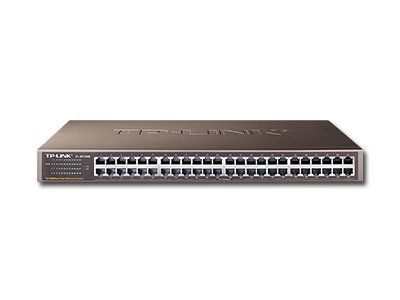 Switch TP-Link TL-SF1048, 48-Port RJ45 10/100Mbps Standard 19-inch rack-mountable steel case switch, 9.6Gbps Switching Capacity, Fanless, Auto Negotiation/Auto MDI/MDIX