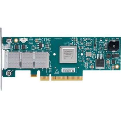 Mellanox ConnectX-3 EN network interface card, 40GbE, single-port QSFP, PCIe3.0 x8 8GT/s, tall bracket, RoHS R6