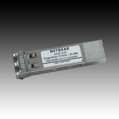 NETGEAR SFP Transceiver ProSafe 1000Base-LX GBIC, Retail for JGS524F