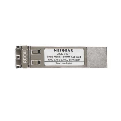 NETGEAR SFP Transceiver ProSafe 1000Base-LX GBIC, Retail for JGS524F