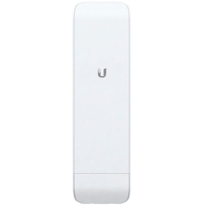 Ubiquiti NanoStation NSM5, 5 GHz, 150+ Mbps, range 15+ km, 16.1 dBi, Pole Mounting kit included, Power method - Passive Power over Ethernet,airMAX,EU