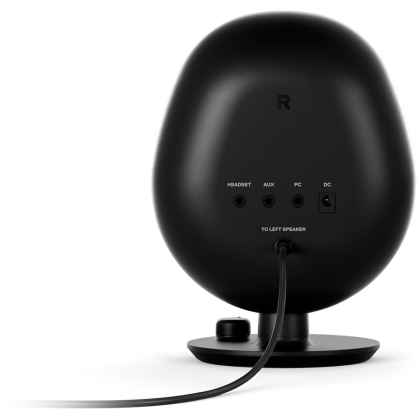 SteelSeries I Arena 3 I Gaming Speakers I 2.0 / 4'' drivers / PC wired / Aux, and wired headset w/o cable swaping / Bluetooth for wireless audio / Tilt / 10-band Parametric EQ / Simulate surround sound with Spatial Audio from Sonar Software I Black