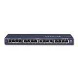 Switch NETGEAR ProSafe GS116GE (16 x Gigabit Ethernet/Fast Ethernet/Ethernet, Desktop/Wallmount) Retail