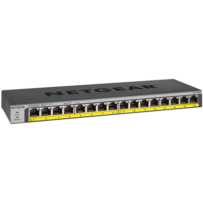 16PT POE/POE+GIGABIT UNMANAGED SWCH