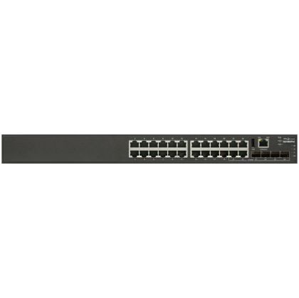 EDGECORE 24 x GE PoE+ + 4 GE SFP L2+ Swtich PoE Budget max. 190W