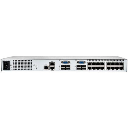 Vertiv 16 port AutoView KVM over IP with 2 local and 1 remote users, VM and CAC