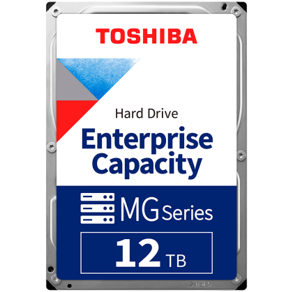 HDD Server TOSHIBA MG09 12TB CMR 512e, 3.5'', 512MB, 7200RPM, SAS, SKU: HDEPY13GEA51F