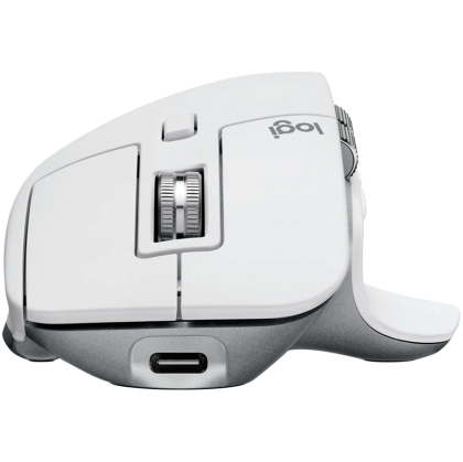 LOGITECH MX Master 3S For MAC Bluetooth Mouse - PALE GREY