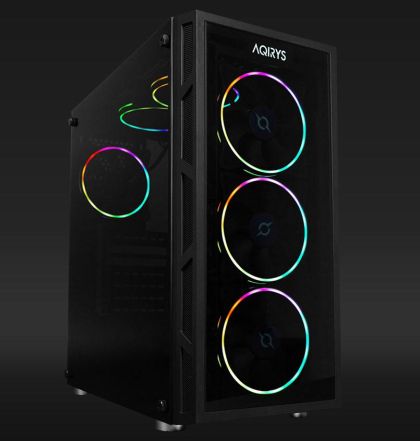 Carcasa Aqirys Antares Midi Tower Black