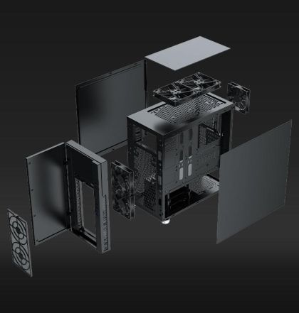 Carcasa Aqirys Icarus Mid Tower Black