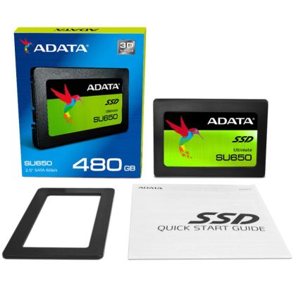 SSD Adata SU650, 480GB, 2.5", SATA III