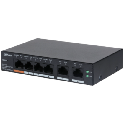 DAHUA SWITCH 6P MNG 4POE CS4006-4ET-60