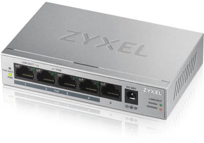 ZYXEL GS1005-HP 5PORT POE DESKTOP SWITCH