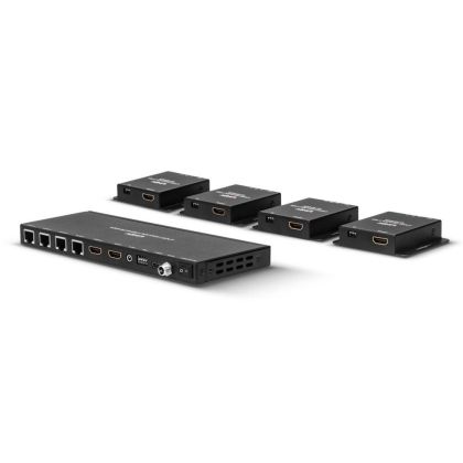 Lindy 50m Cat.6 4 Port HDMI & IR Extende