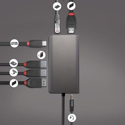 Lindy USB 3.2 Type C Laptop Mini Dock