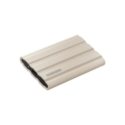 SSD Extern Samsung T7, 2.5", 2TB, beige,