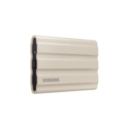 SSD Extern Samsung T7, 2.5", 2TB, beige,