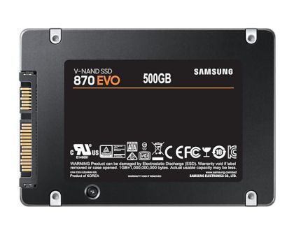 SSD Samsung 870 EVO, 500GB, 2.5'', SATA