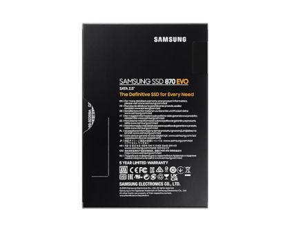 SSD Samsung 870 EVO, 500GB, 2.5'', SATA
