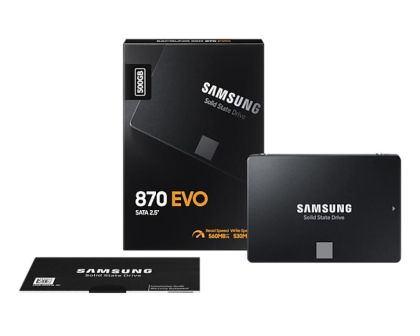 SSD Samsung 870 EVO, 500GB, 2.5'', SATA