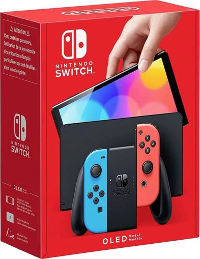 Nintendo Switch OLED Console 7" Blue/Red