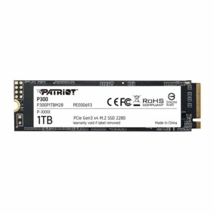 SSD Patriot P300, 1TB, NVMe, M.2