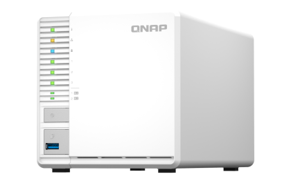 NAS QNAP 364 3BAY 2.9GHZ 8GB TWR SATA