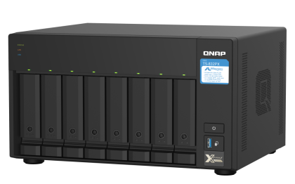 NAS QNAP 832PX 8BAY 1.7GHZ 4GB SATA TWR