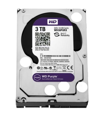 WD HDD3.5 3TB SATA WD30PURX