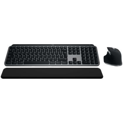 LOGITECH MX Keys S Combo for Mac - SPACE GREY - US INT'L - BT - EMEA28-935