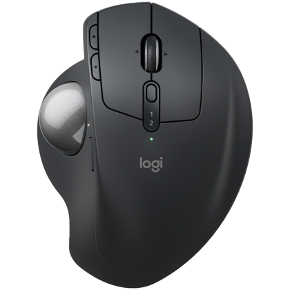 LOGITECH MX Ergo S Advanced Wireless Trackball - GRAPHITE - 2.4GHZ/BT - EMEA28-935 - EMEA