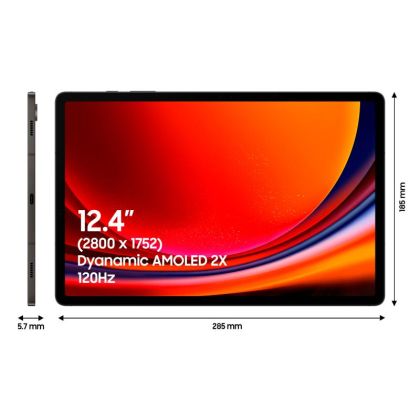 SG TAB S9 PLUS Wifi 12.4" 12/256GB Gray