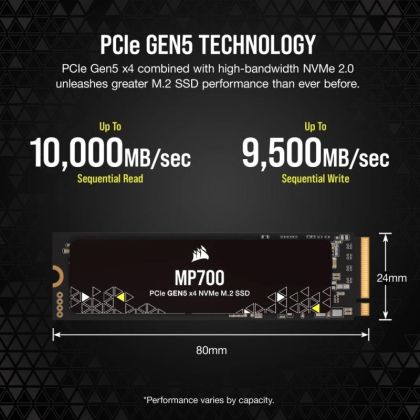 CR SSD MP700 1TB M.2 NVMe PCIe 4