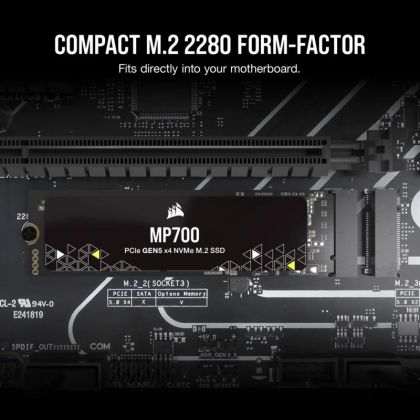 CR SSD MP700 2TB M.2 NVMe PCIe 5