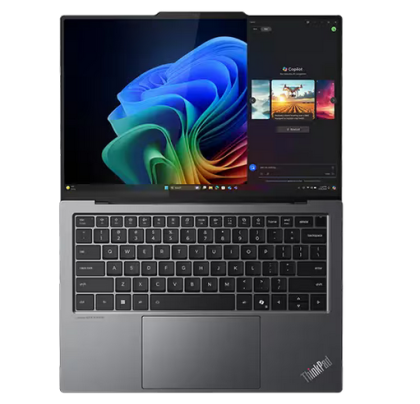 Laptop Lenovo ThinkPad X9-14 Gen 1, Procesor Intel Core Ultra 7 258V up to 4.8GHz, 14" WUXGA (1920x1200) OLED 400nit anti-glare, ram 32GB soldered 8533MHz LPDDR5x, 1TB SSD M.2 PCIe NVMe, Intel Arc™ Graphics 140V, culoare Grey, Windows11 Pro