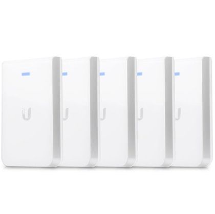 Ubiquiti Unifi UAP-AC-IW - Radio access point - 802.11a/b/g/n/ac - Dual Band - DC power - in wall (pack of 5)
