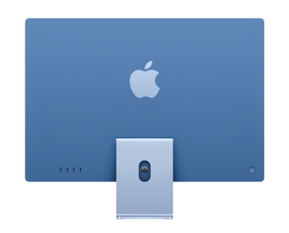 PC all in one Apple iMac 24 inch, Procesor Apple M4 CPU cu 10 nuclee, GPU cu 10 nuclee, Neural Engine 16 nuclee, 23.5" 4.5K (4480x2520) Retina 500niti, ram 32GB, 2TB SSD, tastatura INT, culoare blue, macOS Sequoia