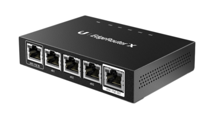 UBIQUITI EDGEROUTER X 5x LAN 1x POE