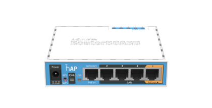 MIKROTIK AP hAP N 5LAN FE POE IN/OUT