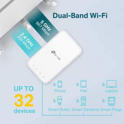 TP-LINK AC1200 MESH WI-FI RANGE EXTENDER