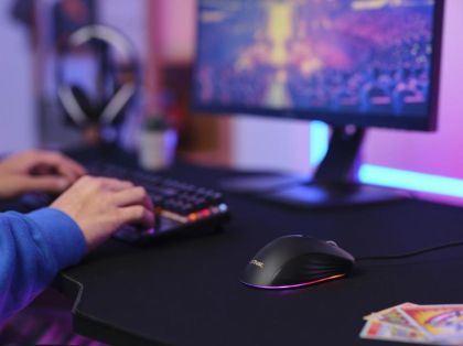 Mouse Trust GXT924 YBAR+ 25600 DPI, ng