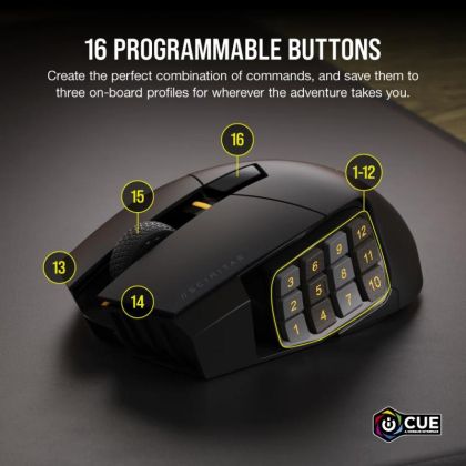 Mouse Gaming CORSAIR SCIMITAR ELITE RGB
