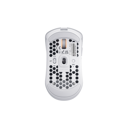 Mouse wireless Hator Stellar Pro, alb