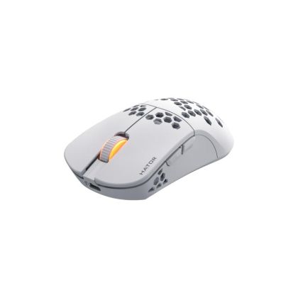 Mouse wireless Hator Stellar Pro, alb