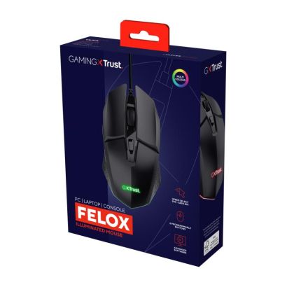 Trust GXT 109 Felox Illuminated Gam Mous