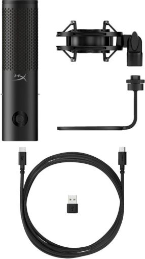 HP HyperX Microfon QuadCast 2 S, negru