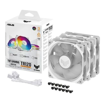 Fan AS TUF Gaming TR120 ARGB RV WHI 3IN1
