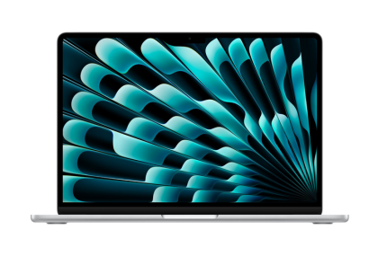 Laptop Apple MacBook Air 13", Procesor Apple M4 CPU cu 10 nuclee, GPU cu 10 nuclee, 13.6"(2560 x 1664) IPS 500nits, ram 24GB, 512GB SSD, tastatura INT, culoare Silver, macOS Sequoia